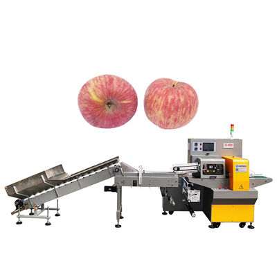 OPP CPP स्वचालित फल ताजा सेब पैकेजिंग मशीन