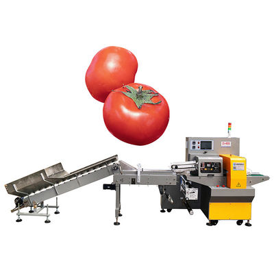 पीएलसी पीईटी ताजा ख़ुरमा फल सब्जी पैकिंग मशीन